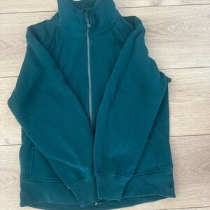 Lululemon Long Scuba Jacket Full Zip